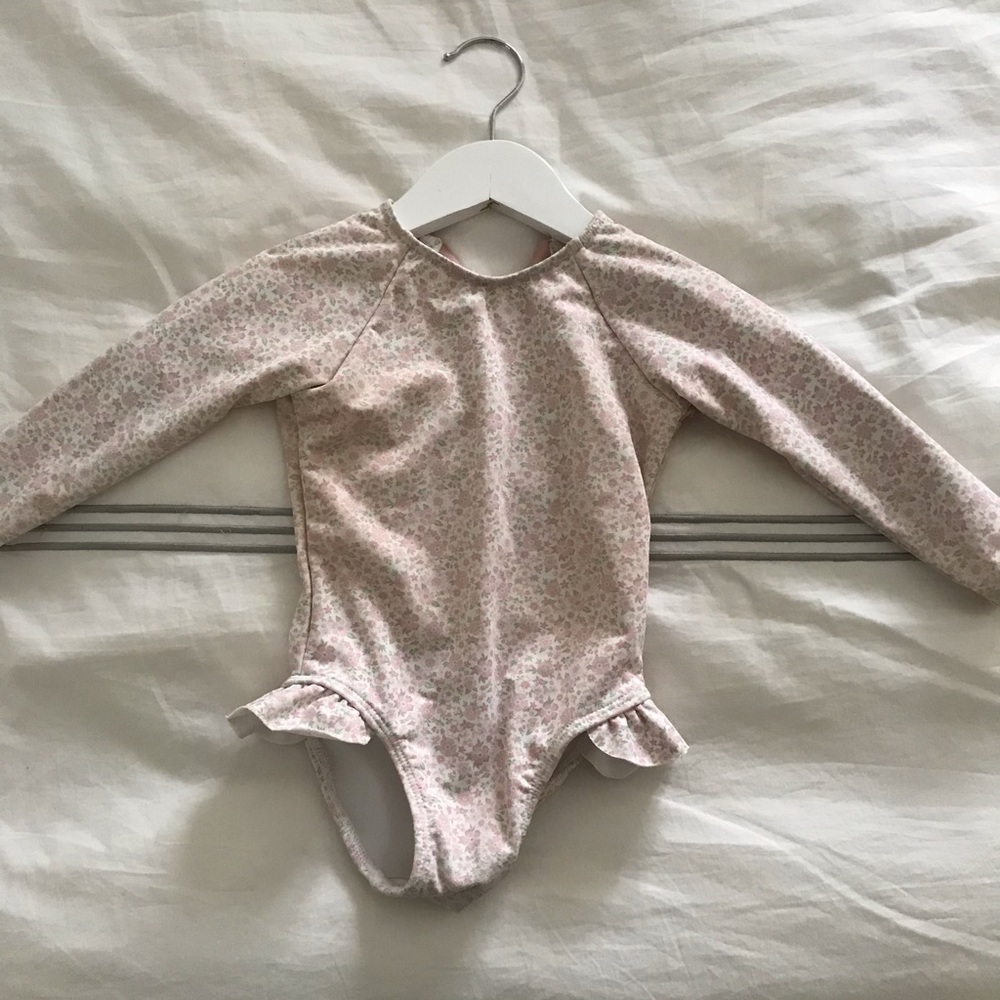 Little girls size 1 swimsuit -12 months